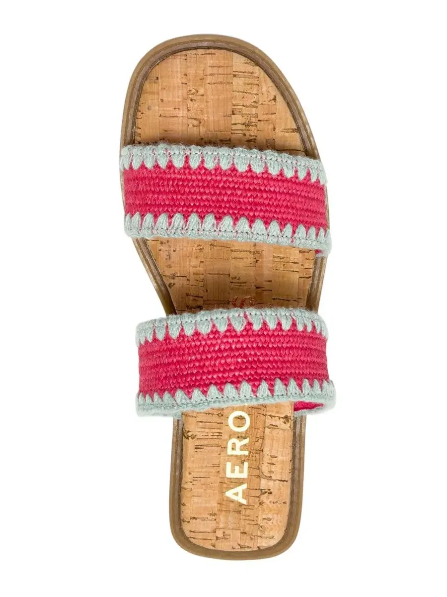 Женские сандалии-слипоны Centro Aerosoles — изображение 4 из 6, маджента