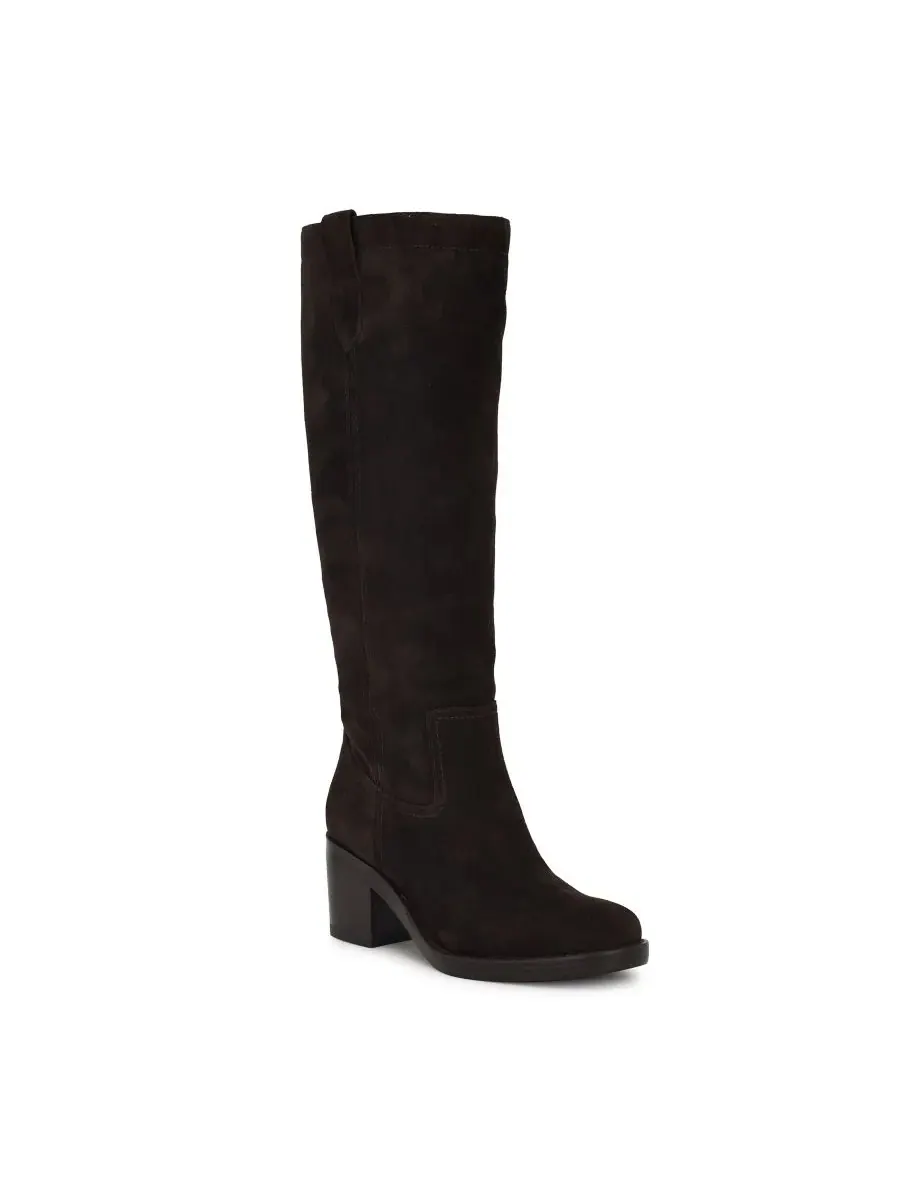 Женские высокие сапоги Hecee на массивном каблуке Nine West
