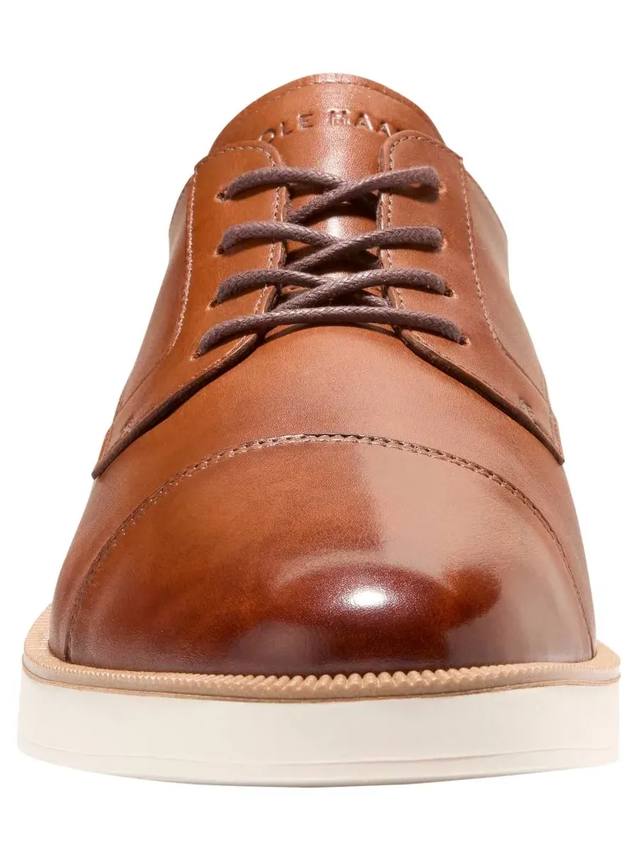Мужские оксфорды Cole Hann Davidson Grand Cap-Toe Cole Haan — изображение 5 из 5, бежевый