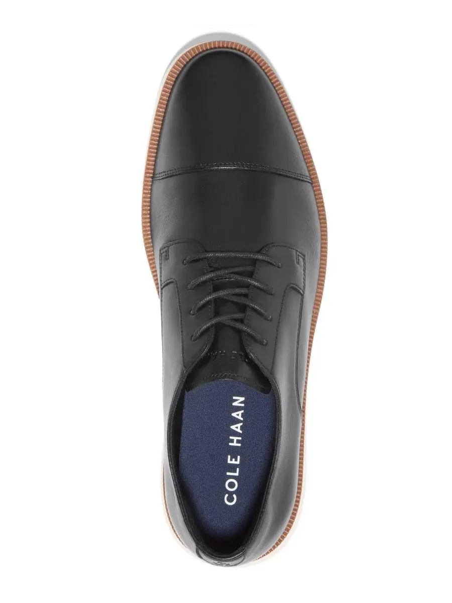 Мужские оксфорды Cole Hann Davidson Grand Cap-Toe Cole Haan — изображение 3 из 5, черный