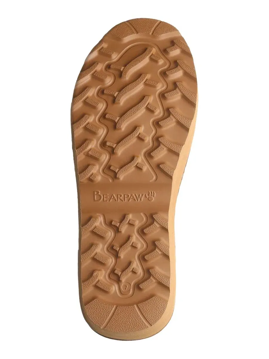 Женские сандалии Pinnacle с круглым носком BEARPAW — изображение 5 из 5, коричневый