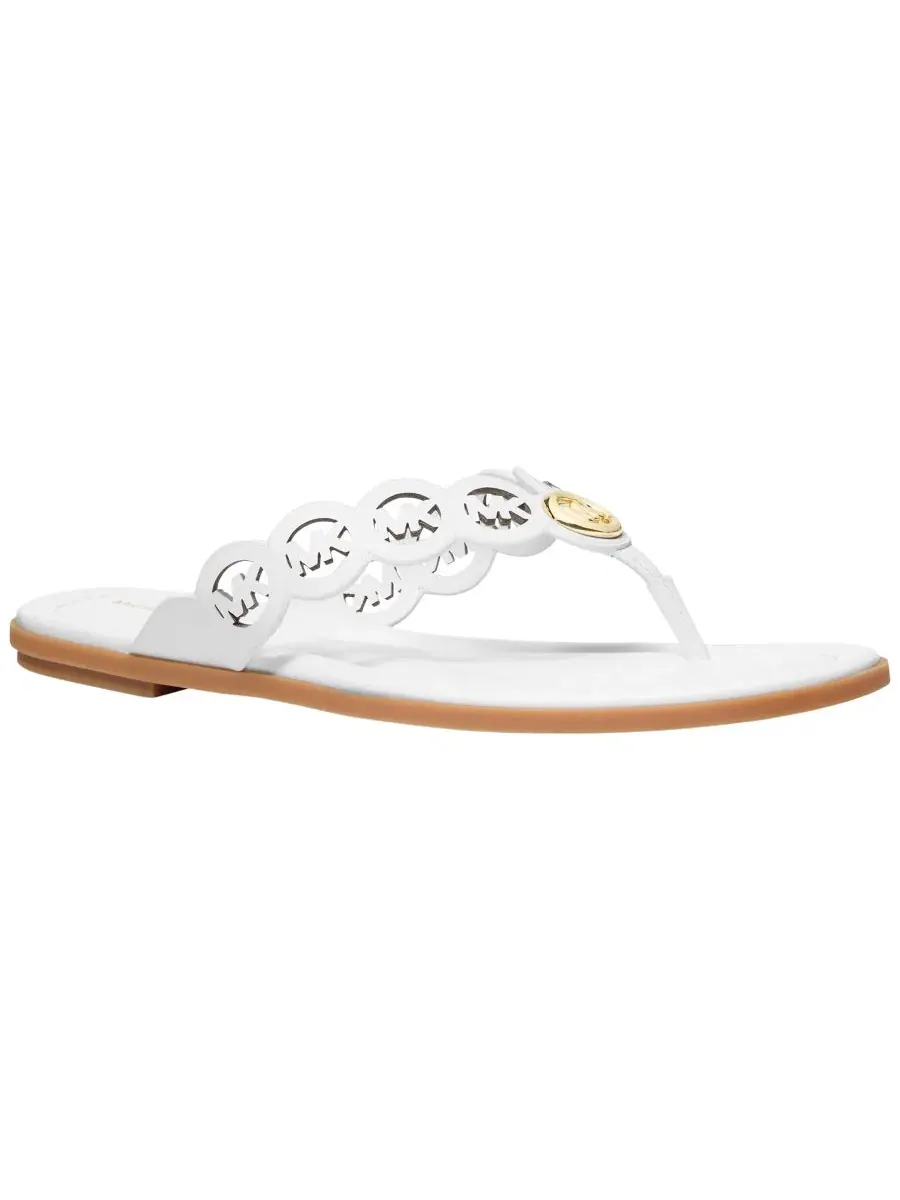 Женские сандалии-вьетнамки Janie Thong Flat Sandals Michael Kors