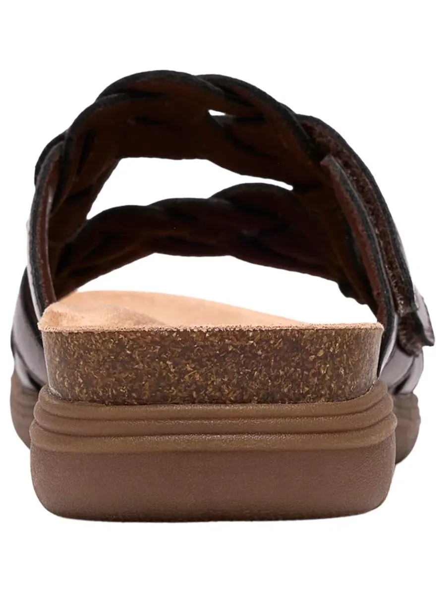 Сандалии April Rae на плоской подошве Clarks — изображение 3 из 6, бронза