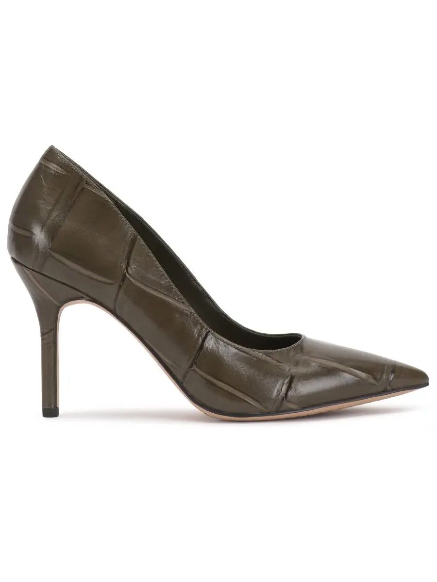 Туфли-лодочки Maisha High Stiletto Heel Pumps Vince Camuto — изображение 2 из 5, оливковый