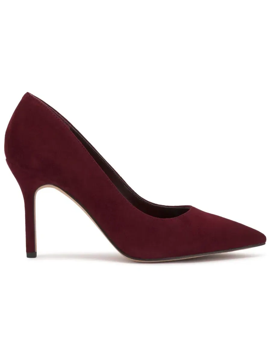 Туфли-лодочки Maisha High Stiletto Heel Pumps Vince Camuto, Pomegranate Suede — изображение 2 из 5