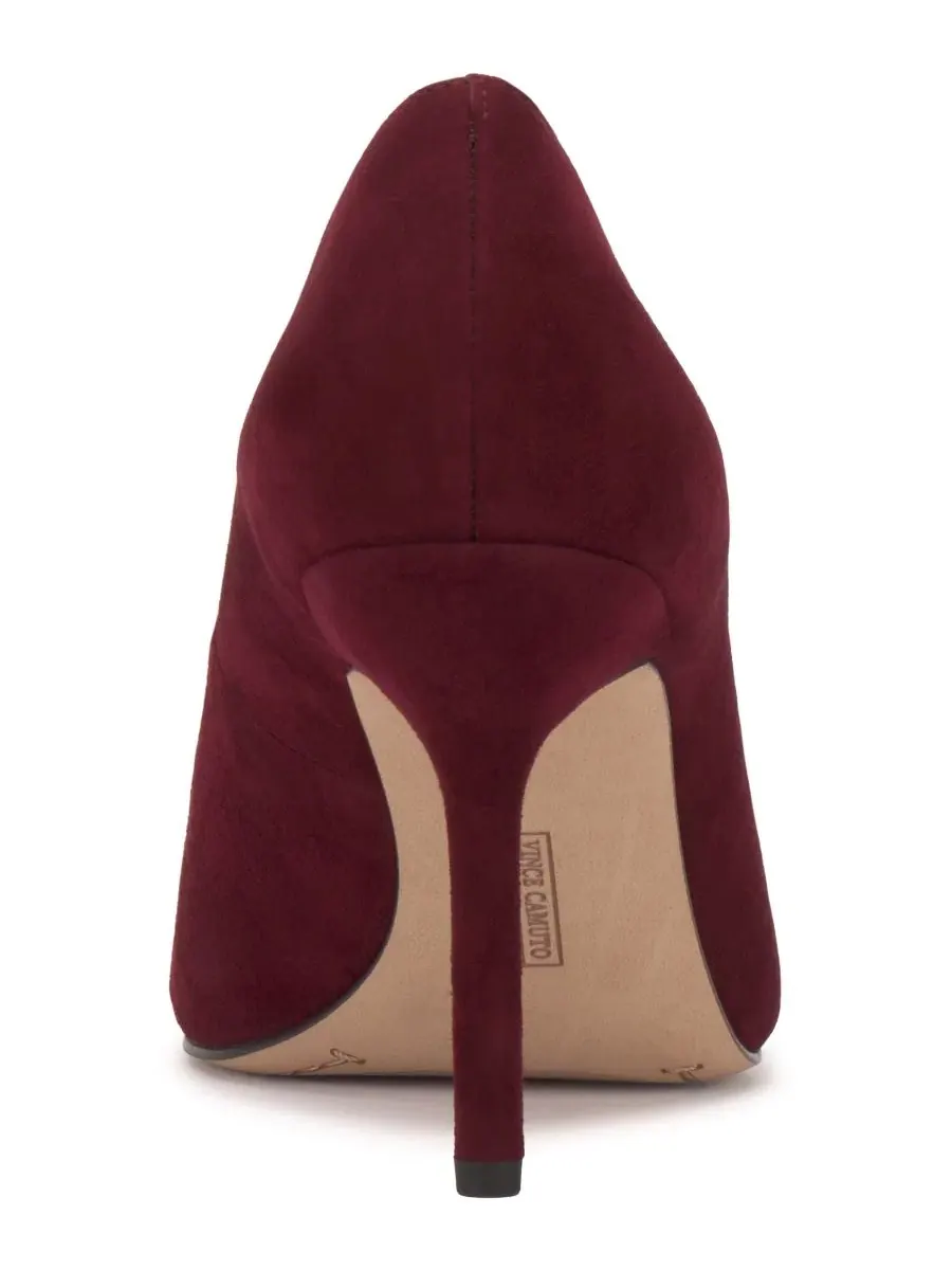 Туфли-лодочки Maisha High Stiletto Heel Pumps Vince Camuto, Pomegranate Suede — изображение 3 из 5