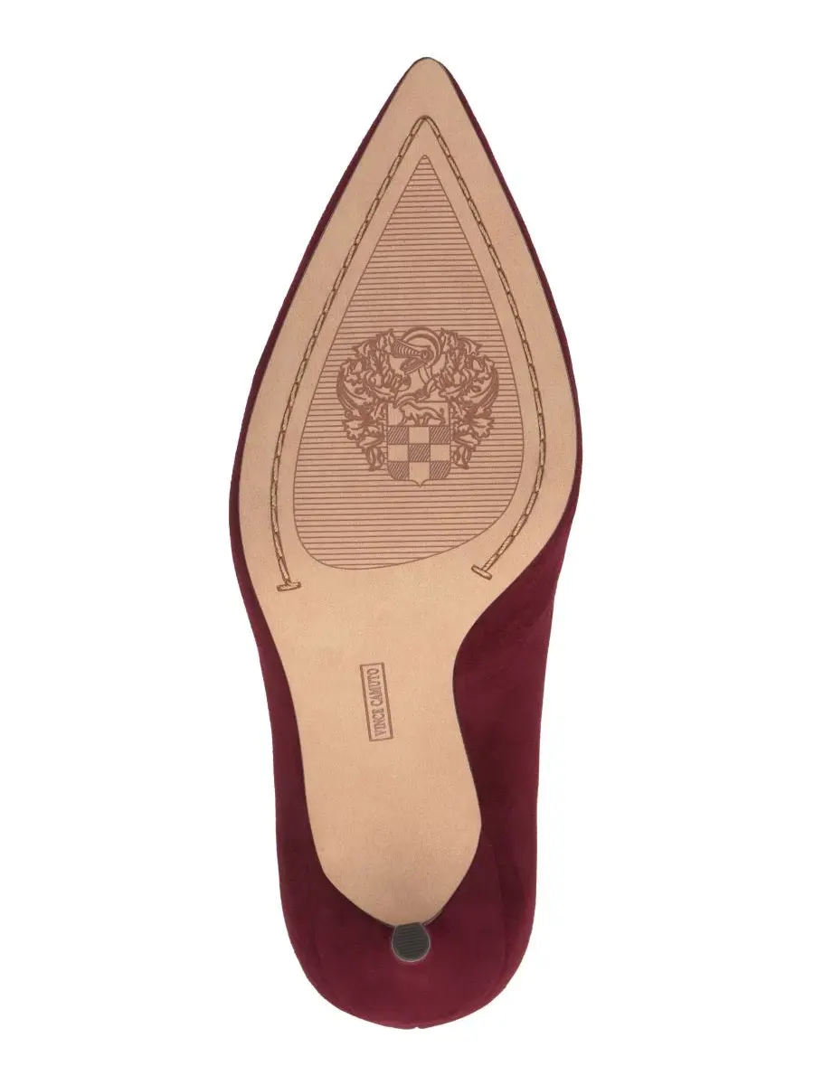 Туфли-лодочки Maisha High Stiletto Heel Pumps Vince Camuto, Pomegranate Suede — изображение 5 из 5