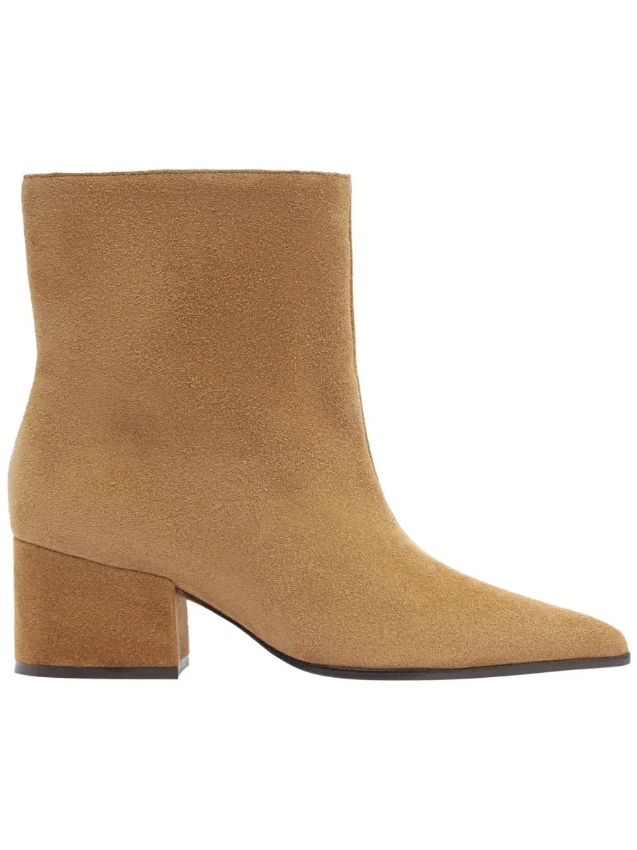 Ботинки-челси Ally Mid Block Pointed Toe Dress Booties Arezzo, Stracci — изображение 2 из 5