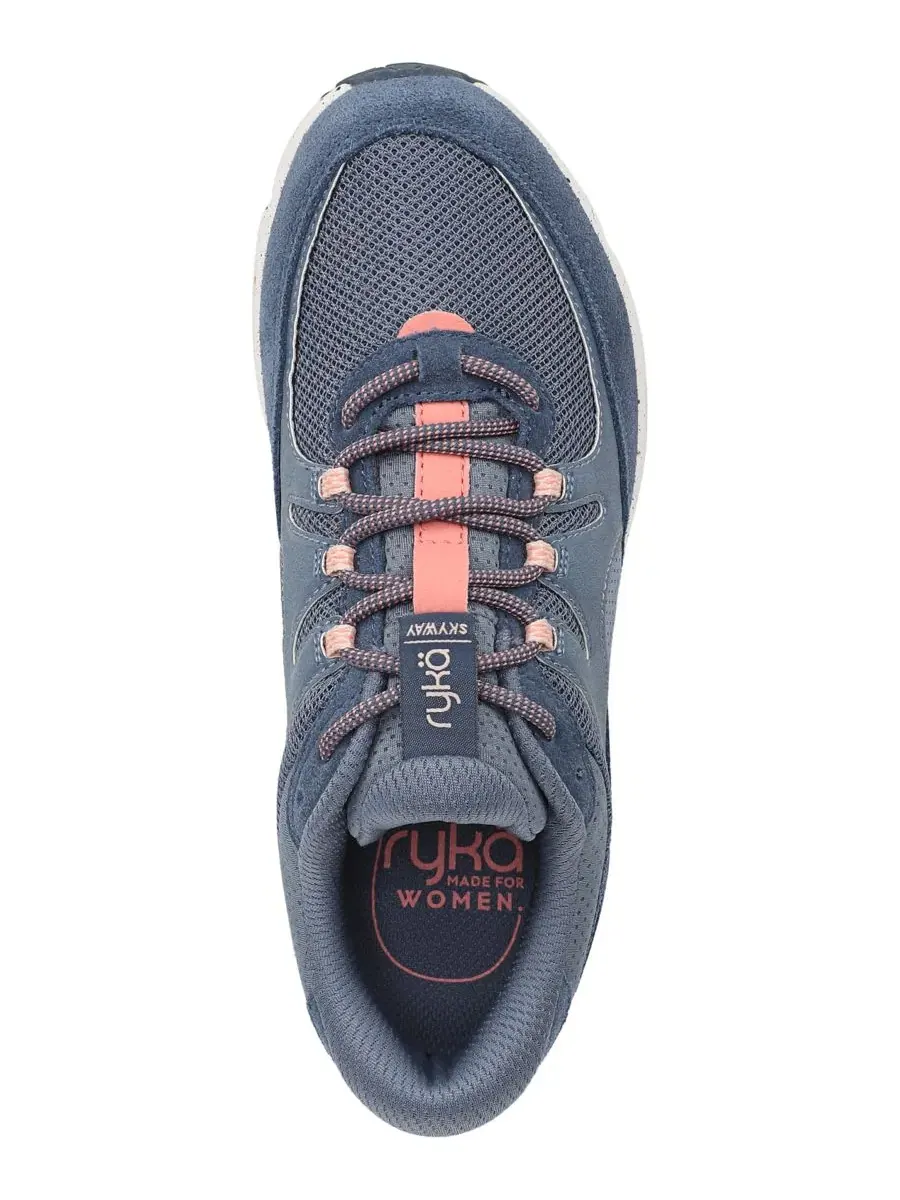 Кроссовки женские с круглым носком Skyway Lace-Up Ryka — изображение 4 из 5, синий