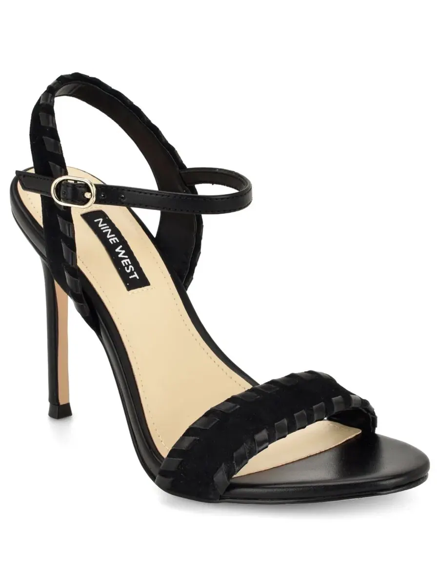 Босоножки-стилетто с ремешком на щиколотке и декоративной строчкой Maora Whipstitch Ankle Strap