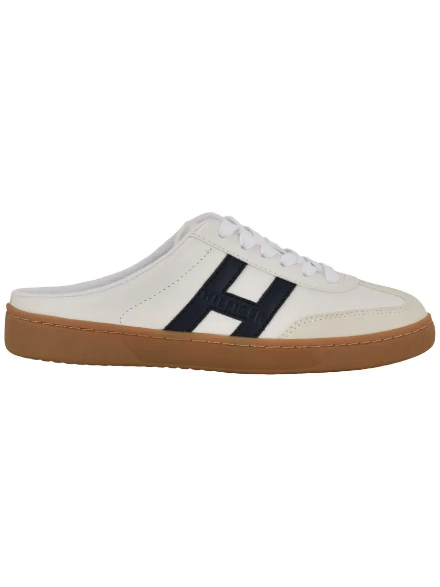 Женские мюли-кроссовки Melinaz Slip-On Tommy Hilfiger — изображение 2 из 5, белый/темно-синий
