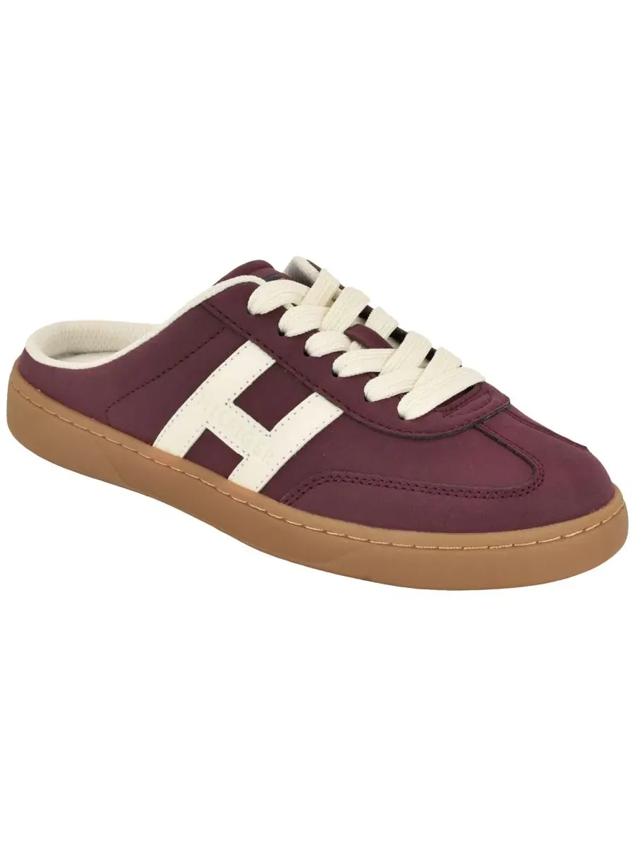 Женские мюли-слипоны Melinaz Tommy Hilfiger — изображение 1 из 5, темный красный