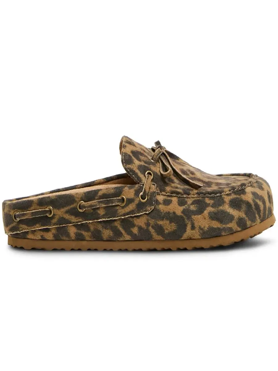 Женские мюли с принтом Paisley, модель Slip-On Footbed Madden Girl — изображение 2 из 7, бежевый