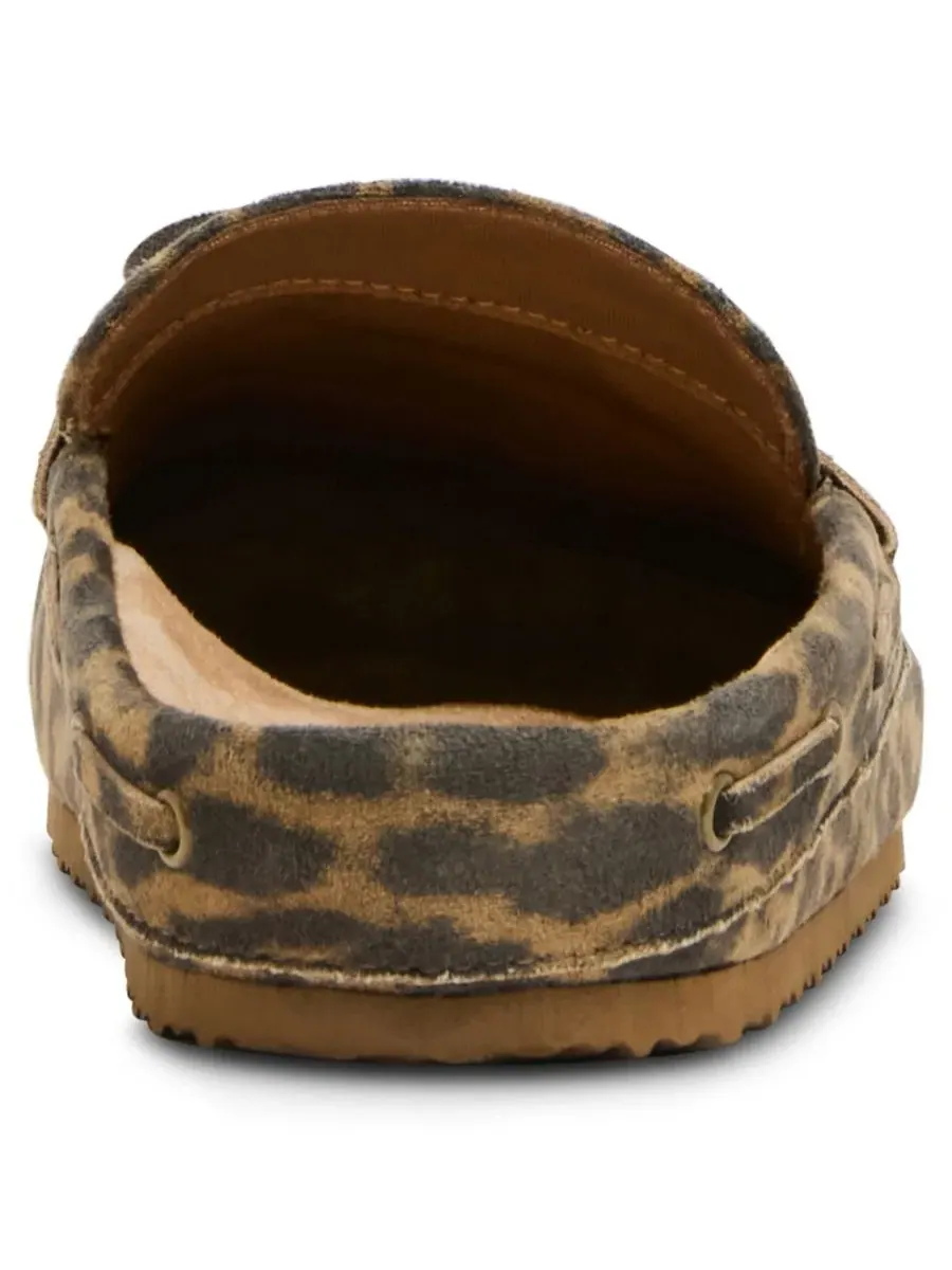 Женские мюли с принтом Paisley, модель Slip-On Footbed Madden Girl — изображение 3 из 7, бежевый