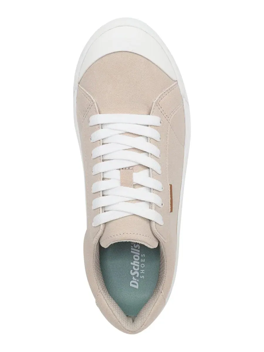 Кроссовки на платформе с завышенной подошвой Time Off Lace Up Dr. Scholl's — изображение 4 из 5, светлый песочный