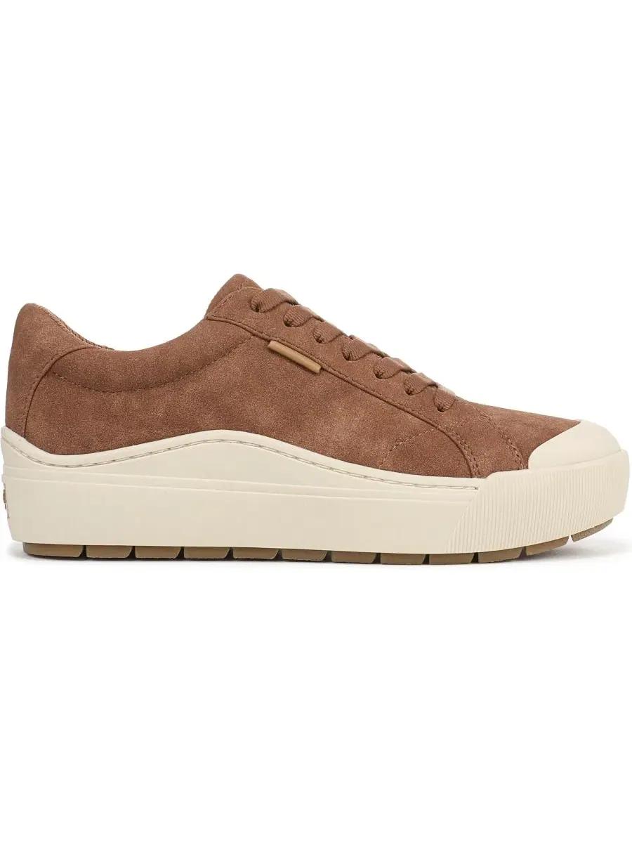Кроссовки на платформе Time Off Lace Up Dr. Scholl's, Dark Honey Faux Leather — изображение 2 из 5