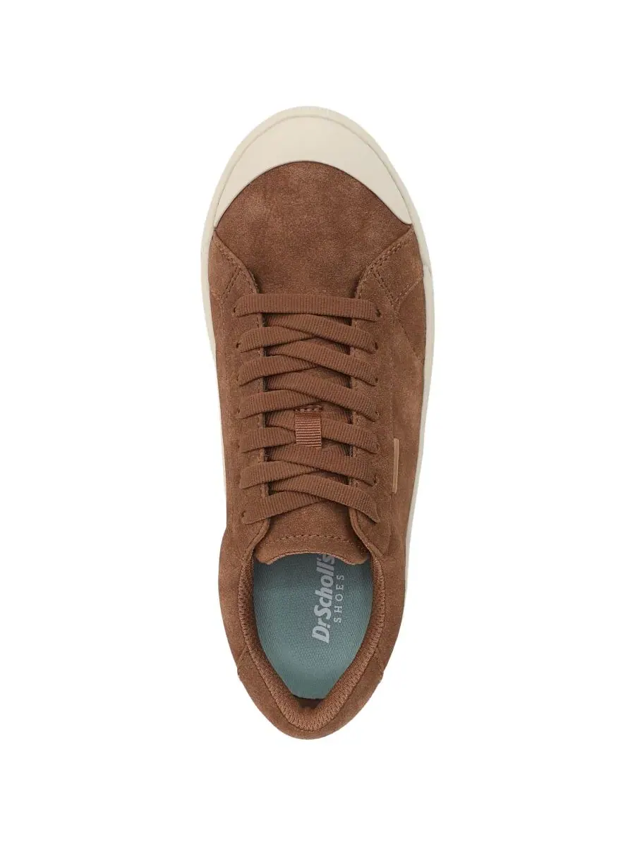 Кроссовки на платформе Time Off Lace Up Dr. Scholl's, Dark Honey Faux Leather — изображение 4 из 5