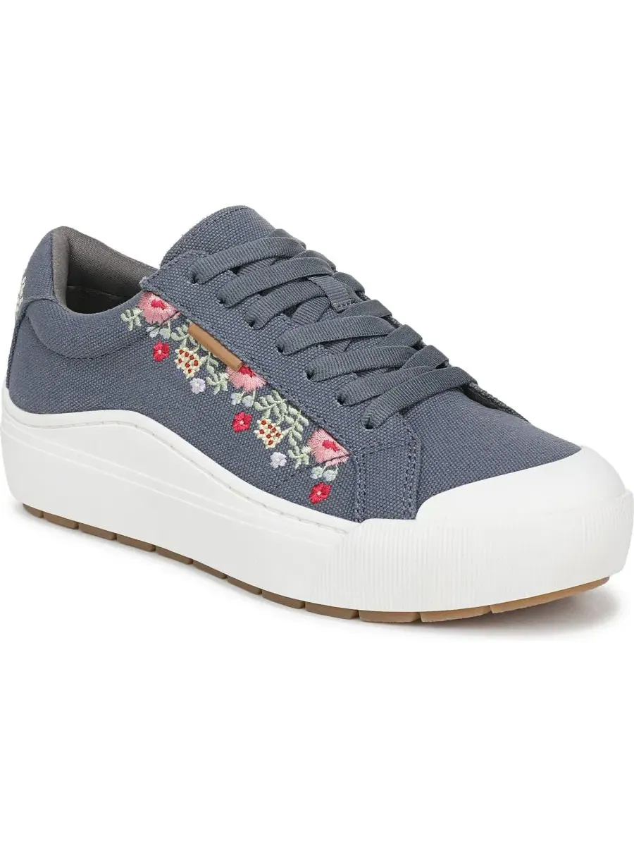 Кроссовки на платформе Time Off Lace Up Dr. Scholl's — изображение 1 из 5, синий