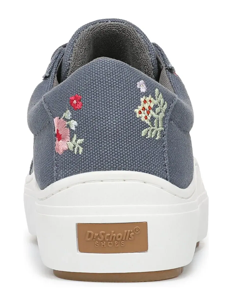 Кроссовки на платформе Time Off Lace Up Dr. Scholl's — изображение 3 из 5, синий