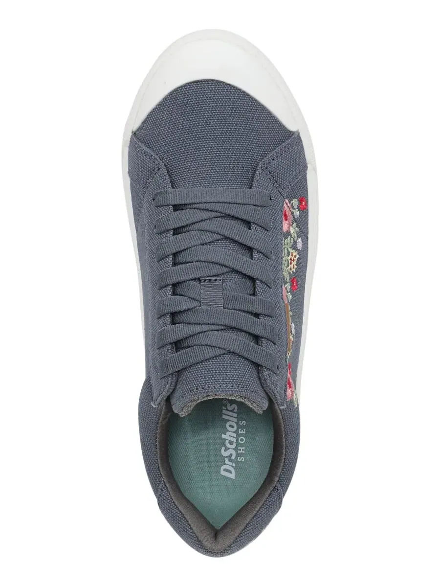 Кроссовки на платформе Time Off Lace Up Dr. Scholl's — изображение 4 из 5, синий