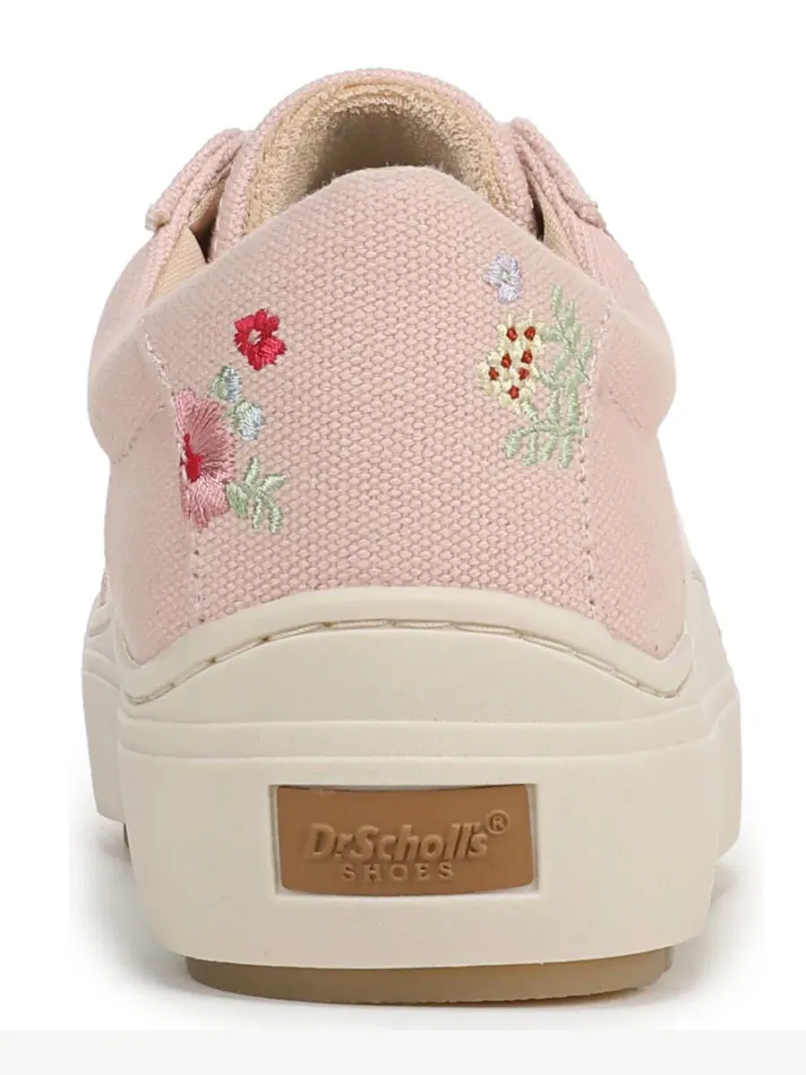 Кроссовки на платформе с завышенной подошвой Time Off Lace Up Dr. Scholl's — изображение 3 из 5, розовый