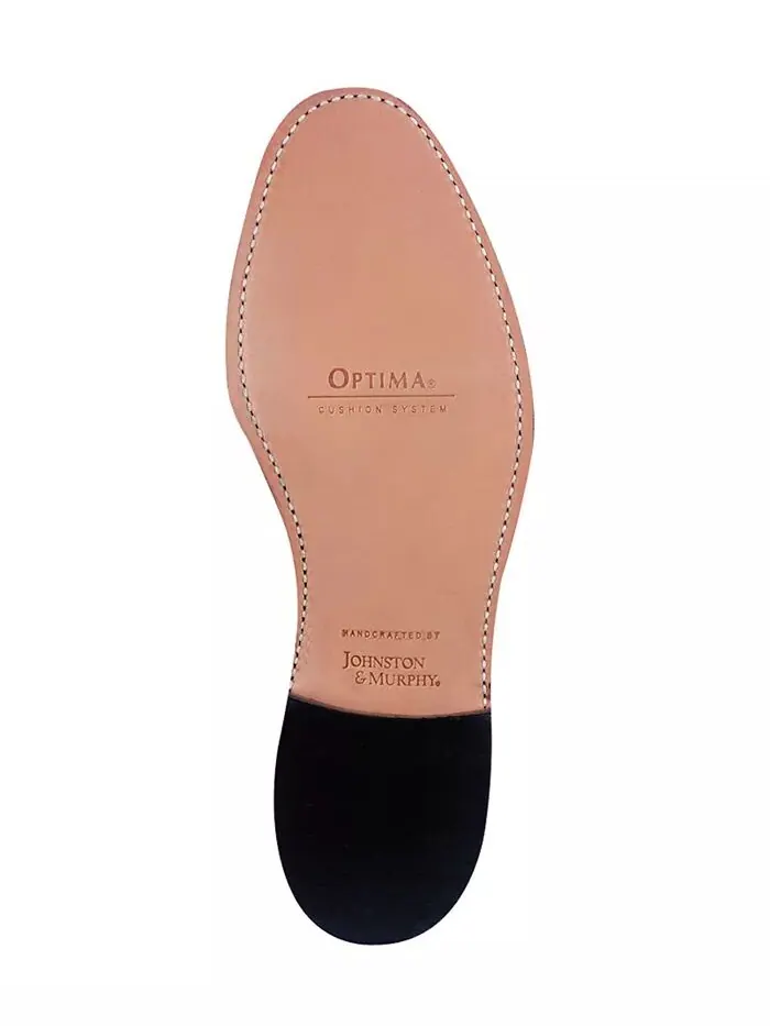 Мужские оксфорды Melton Cap Toe Johnston & Murphy — изображение 7 из 7, черный