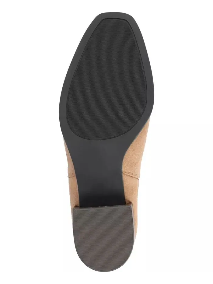 Женские ботинки челси Wrenley Block Heel Journee Collection — изображение 5 из 5, бежевый