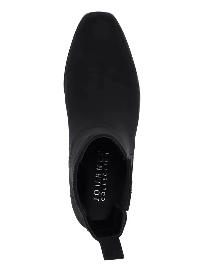 Женские ботинки челси Wrenley Block Heel Journee Collection — изображение 4 из 6, черный