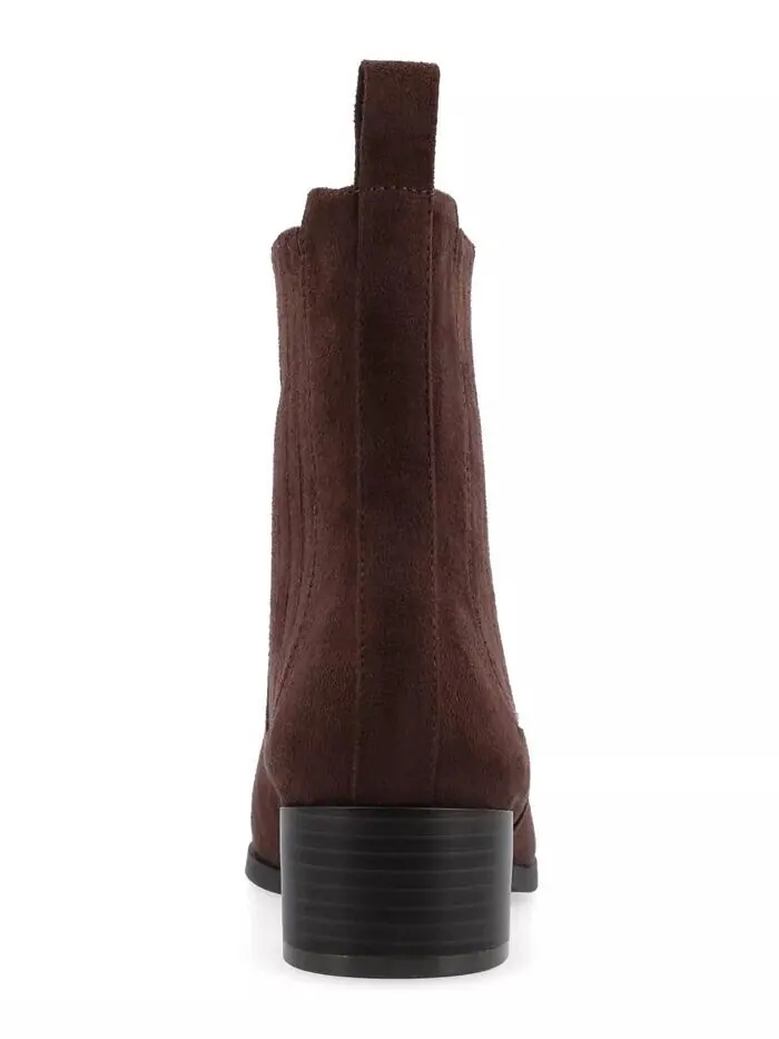 Женские ботинки челси Wrenley Block Heel Journee Collection — изображение 3 из 5, коричневый