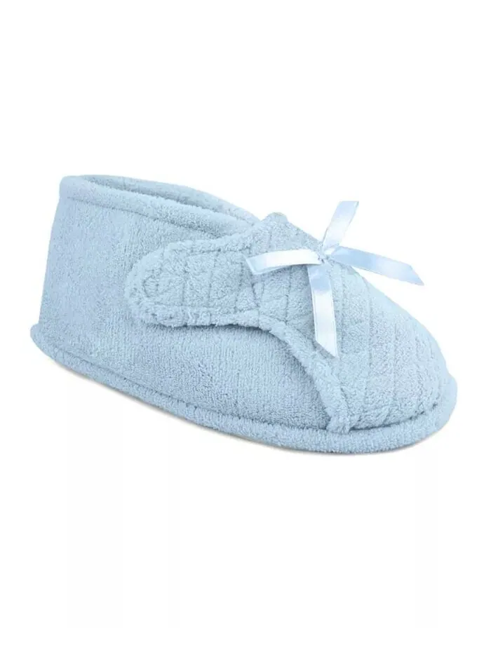 Женские регулируемые тапочки из микросинели MUK LUKS — изображение 1 из 3, синий