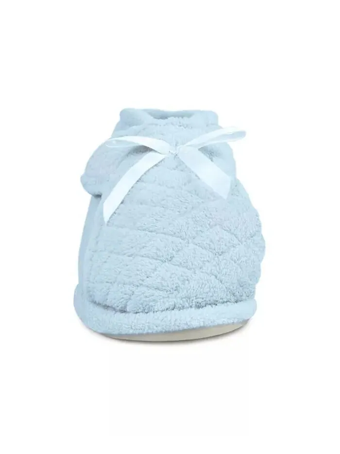 Женские регулируемые тапочки из микросинели MUK LUKS — изображение 2 из 3, синий