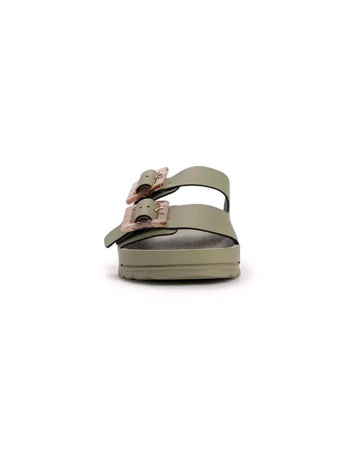 Женские сандалии Grand Cayman MUK LUKS — изображение 2 из 6, светлый оливковый