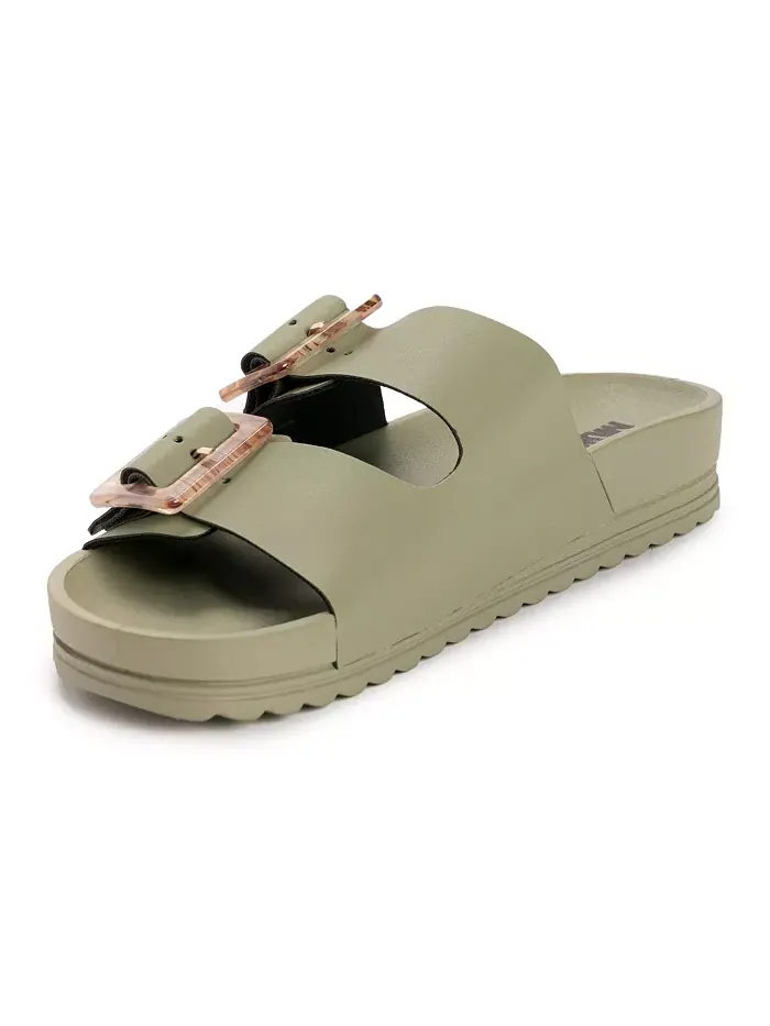Женские сандалии Grand Cayman MUK LUKS — изображение 3 из 6, светлый оливковый