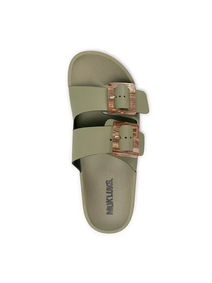 Женские сандалии Grand Cayman MUK LUKS — изображение 5 из 6, светлый оливковый