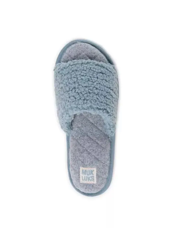 Женские шлепанцы Sariah MUK LUKS — изображение 5 из 8, синий