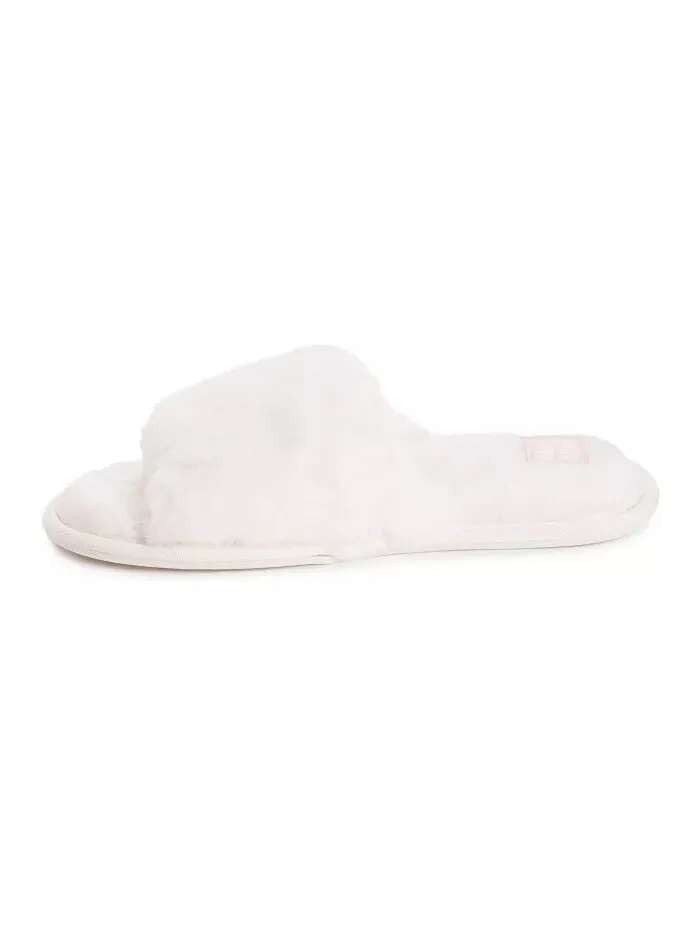 Женские тапочки Sariah Slide MUK LUKS — изображение 5 из 6, белый