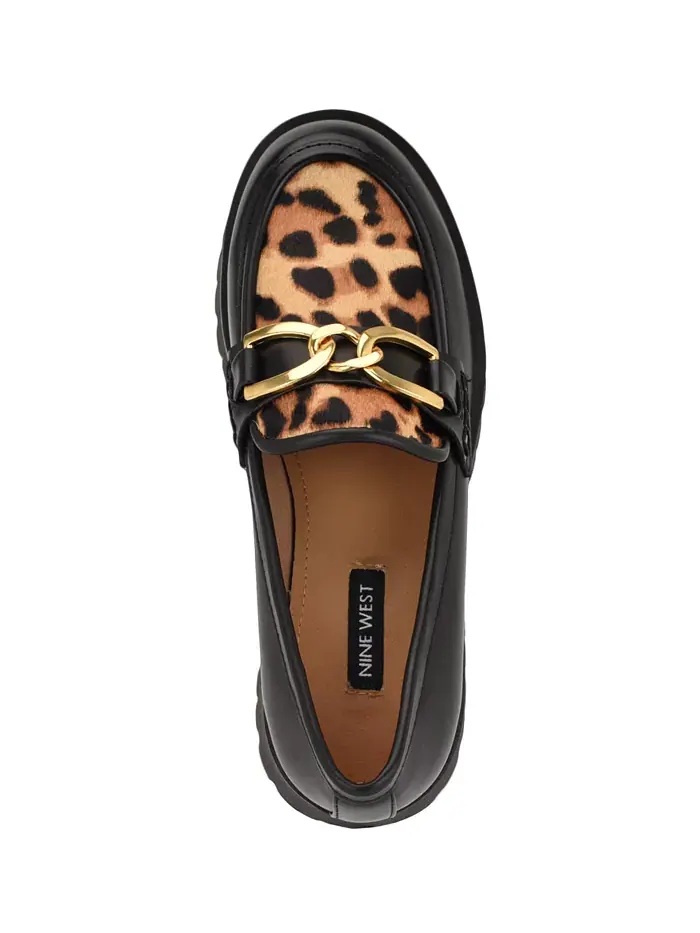 Женские лоферы Gables Chain Bit Lug Nine West — изображение 4 из 5, мульти