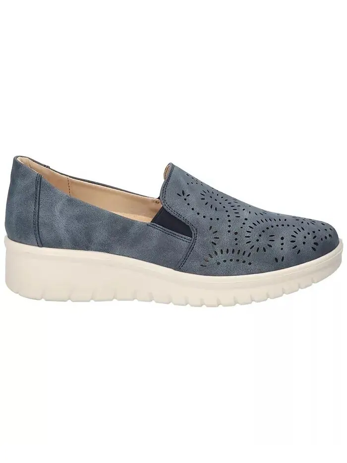Женские туфли-лодочки Ying Comfort Slip-On Easy Street — изображение 2 из 7, темно-синий