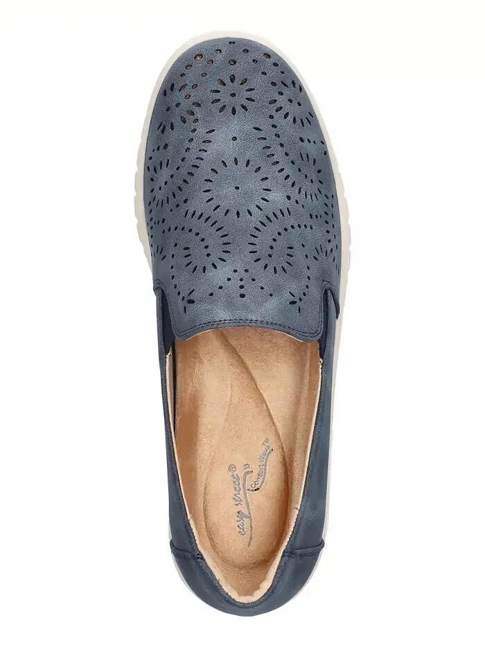 Женские туфли-лодочки Ying Comfort Slip-On Easy Street — изображение 4 из 7, темно-синий