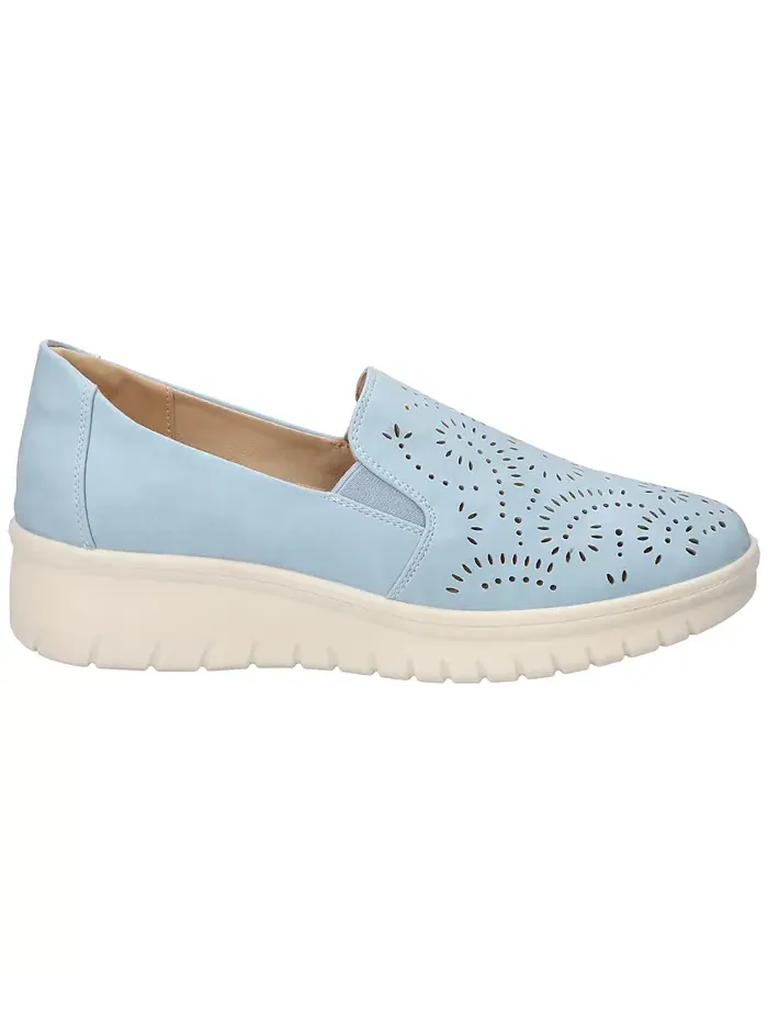 Женские удобные балетки Ying Comfort Slip-On Easy Street — изображение 2 из 7, светлый синий
