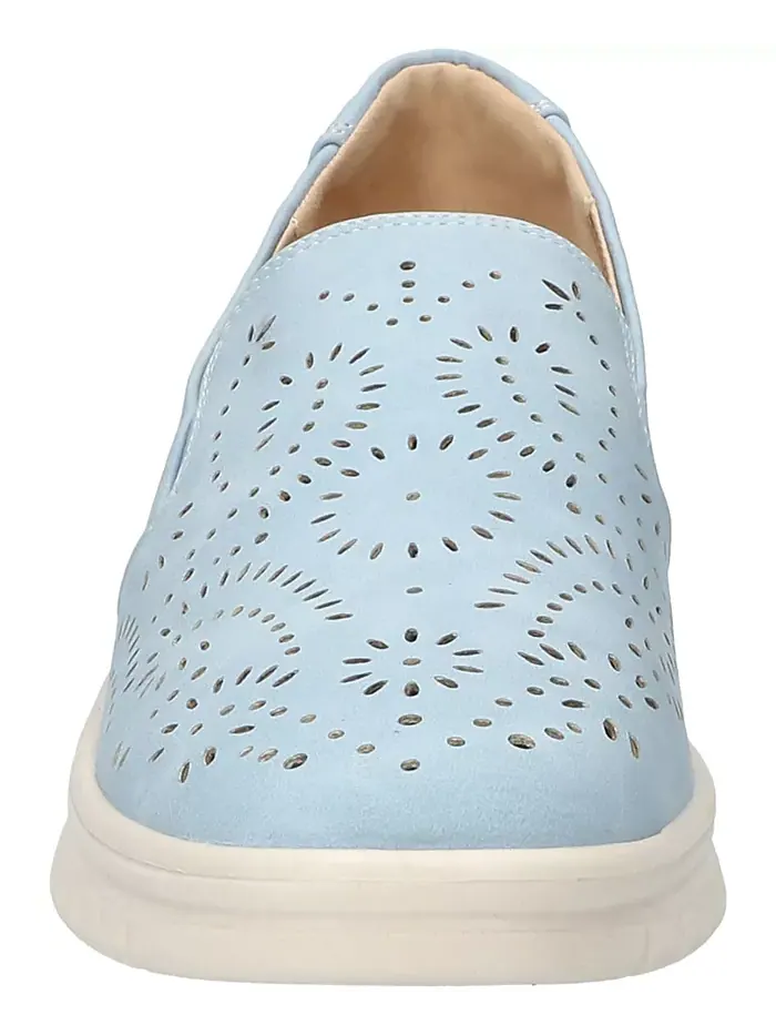 Женские удобные балетки Ying Comfort Slip-On Easy Street — изображение 6 из 7, светлый синий