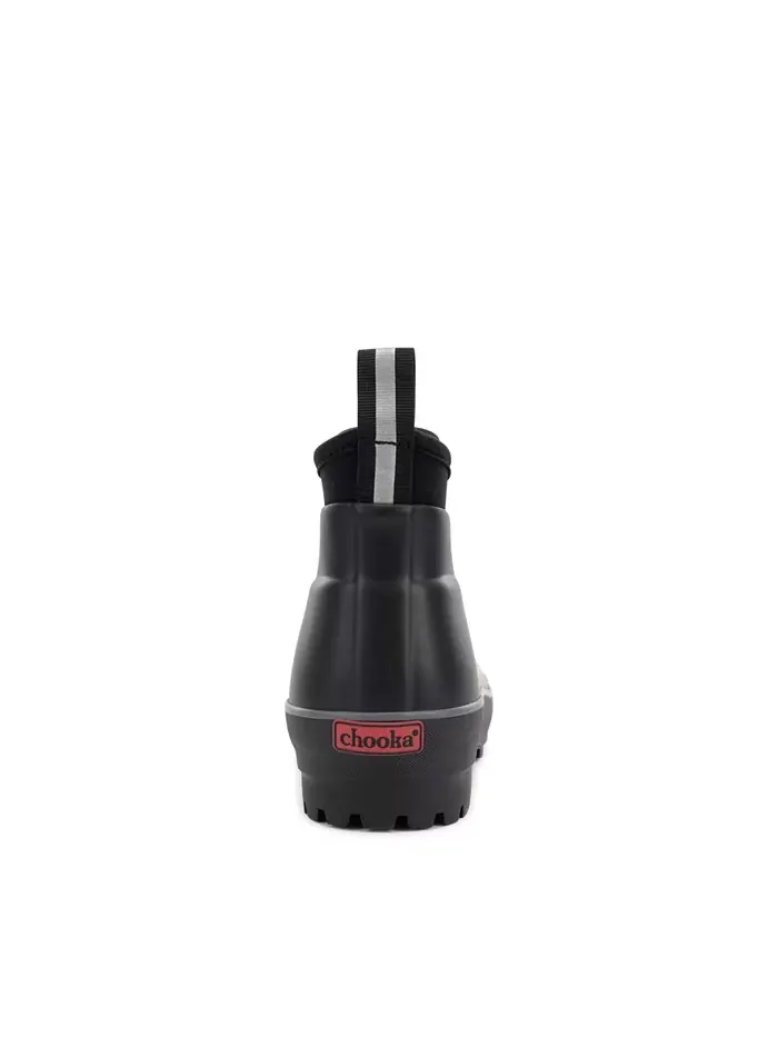 Повседневные неопреновые дождевые ботинки до щиколотки Everyday Neoprene Ankle Rain Boot Chooka — изображение 2 из 3, черный