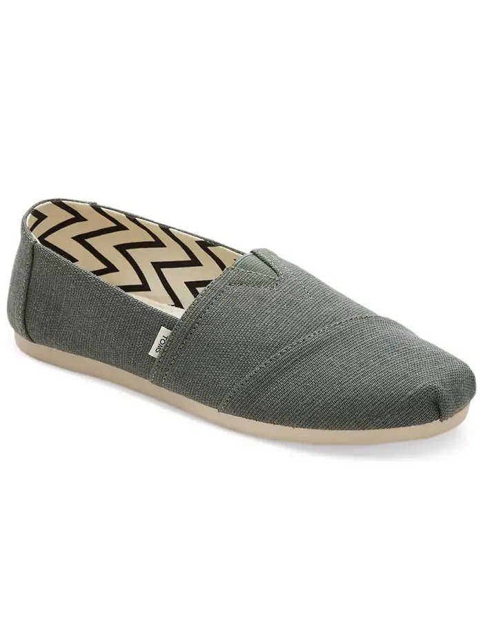 Женские балетки Alpargata Heritage Canvas TOMS — изображение 1 из 10, зеленый