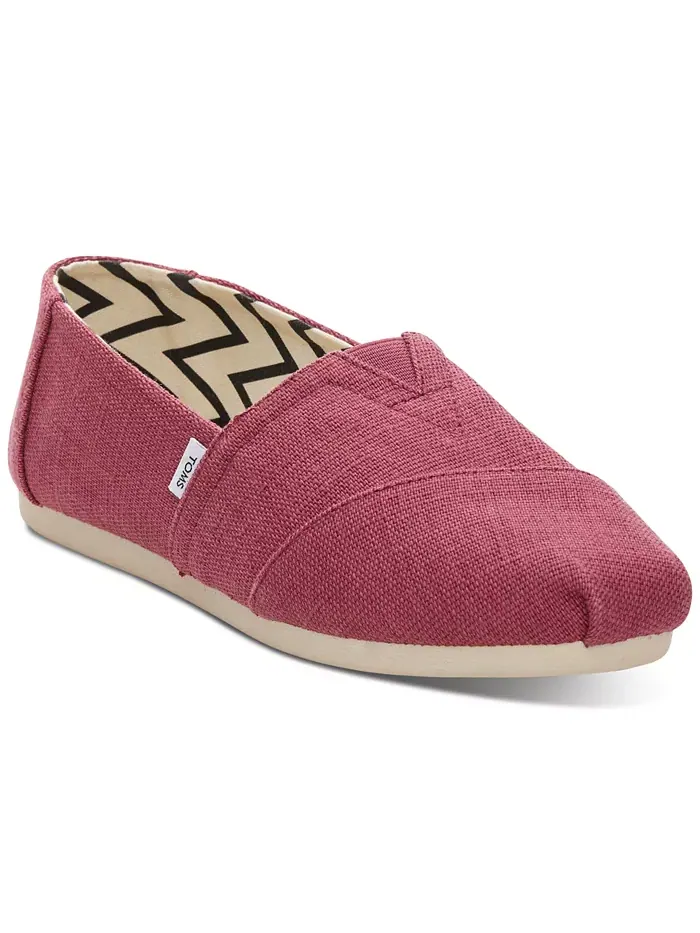 Женские балетки Alpargata Heritage Canvas Toms — изображение 1 из 6, белый