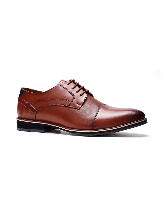 Мужские туфли Derby New York на шнурках A. Veer