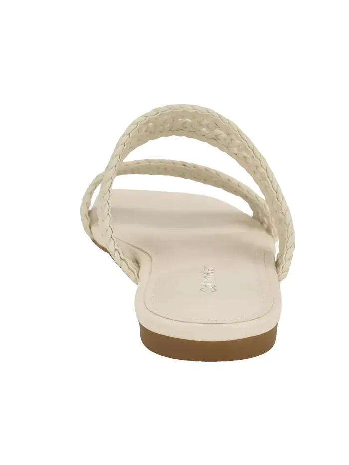 Шлепанцы женские Calvin Klein Florency — изображение 3 из 5, белый