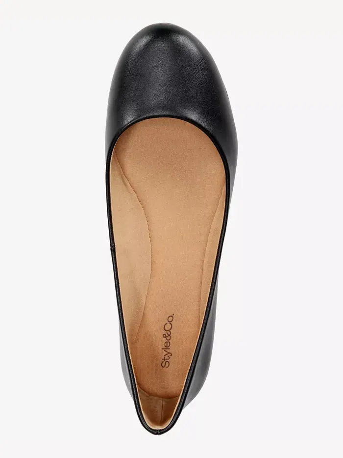 Женские балетки Elsaa Cushioned Insoles Style & Co — изображение 8 из 15, коричневый