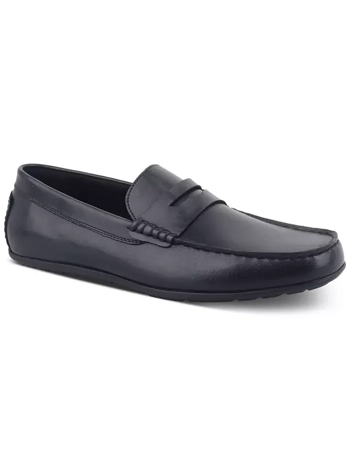 Мужские лоферы Masonn Slip-On Penny Driving Alfani — изображение 1 из 5, черный
