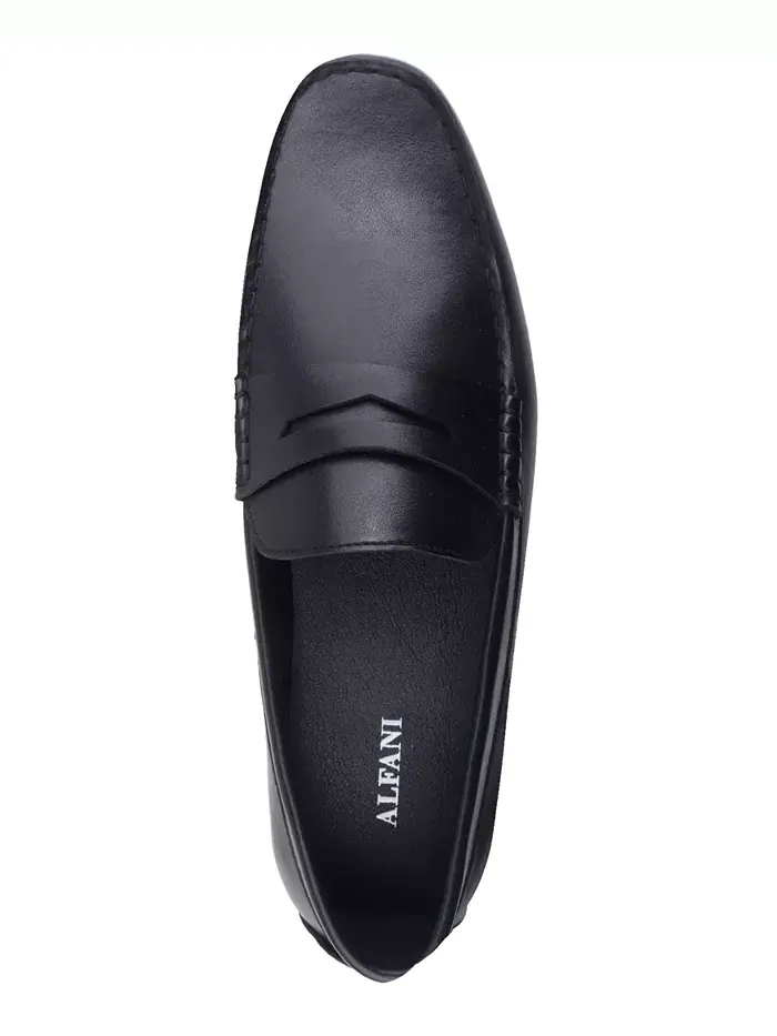 Мужские лоферы Masonn Slip-On Penny Driving Alfani — изображение 4 из 5, черный