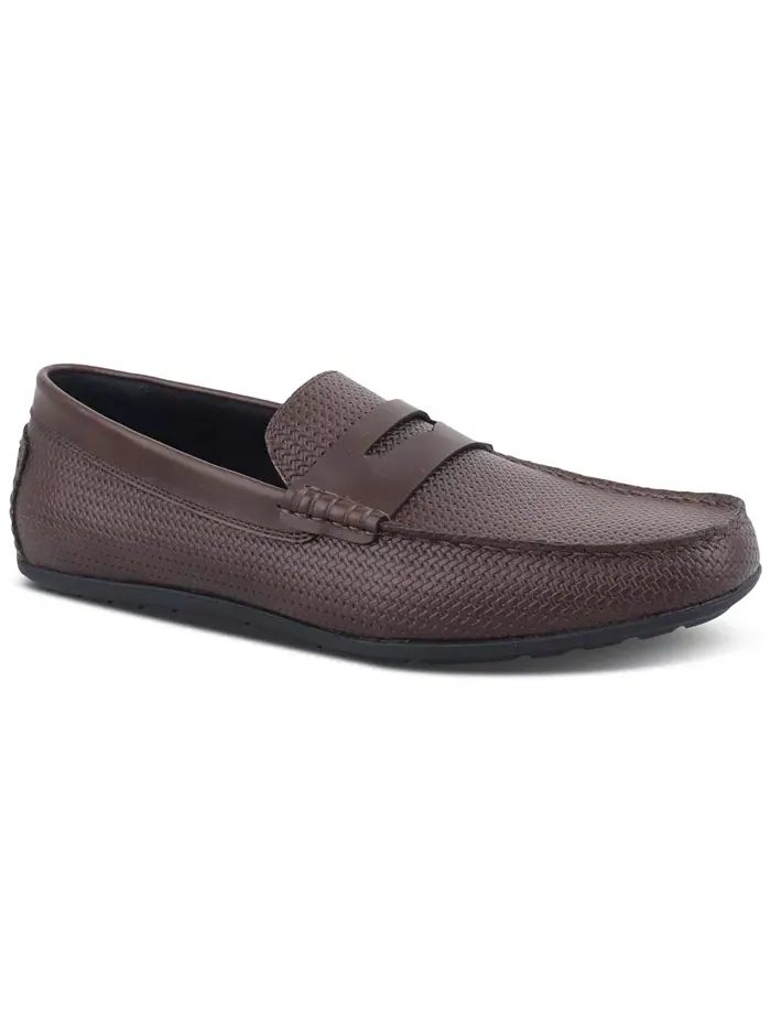 Мужские лоферы Masonn Slip-On Penny Driving Alfani — изображение 1 из 5, классический коричневый